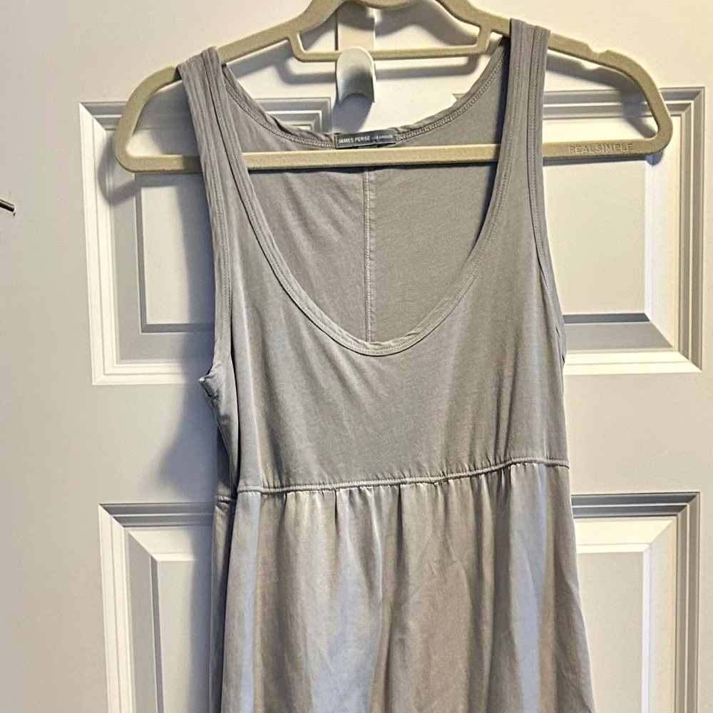 James Perse Feather Light Sheath Casual Maxi Dress